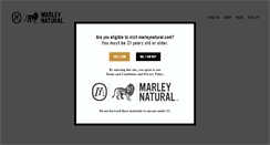 Desktop Screenshot of marleynatural.com